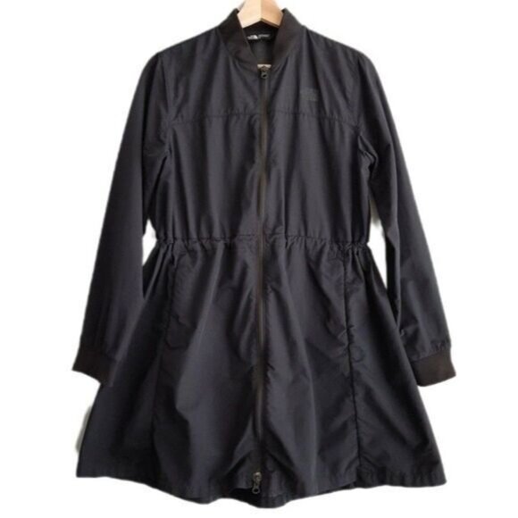 THE NORTH FACE Windwall Coat / Long Jacket Black Sz S - Picture 1 of 12